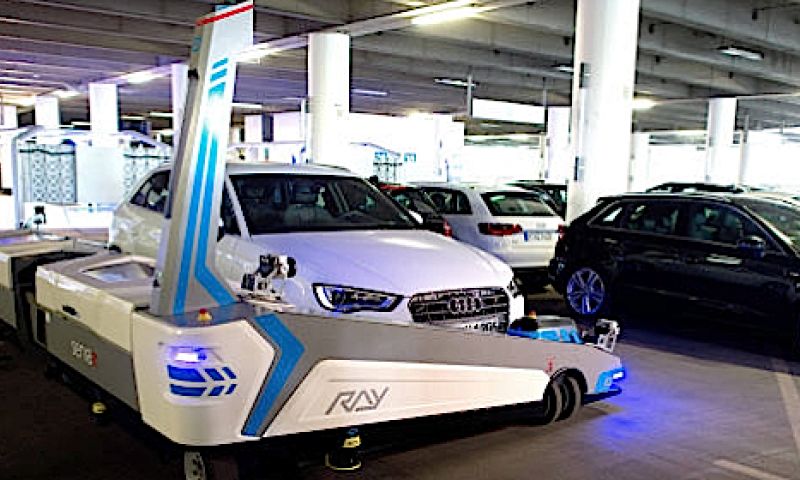 Robot parkeert je auto sneller dan jij op Düsseldorf Airport