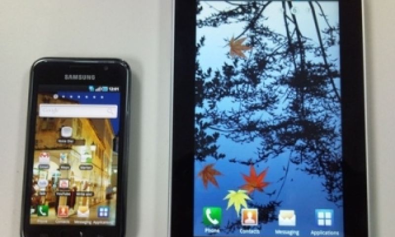 Super-amoledscherm ook in Samsung-tablet