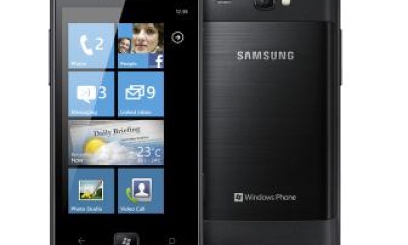Samsung Windows Phone eens niet groter