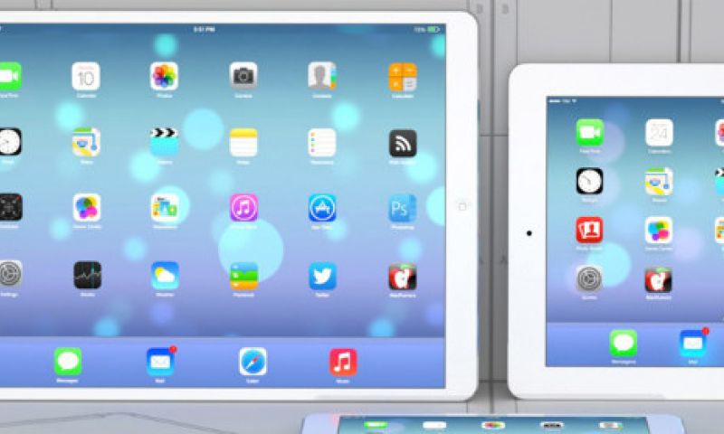'Grotere iPad in oktober, nieuwe iPhone in mei'
