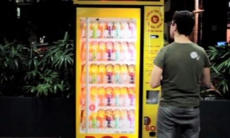 Gratis ijsthee in ruil voor een tweet