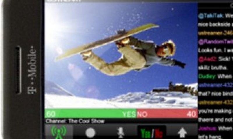 Live Ustream-video met Android