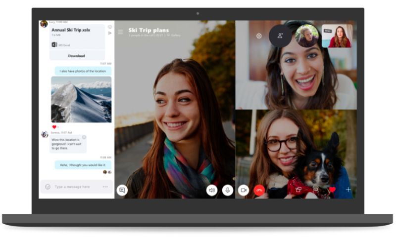 Skype maakt het eindelijk mogelijk om een gesprek op te nemen