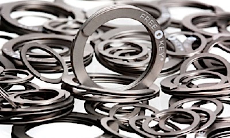 Sleutelring zonder irritaties