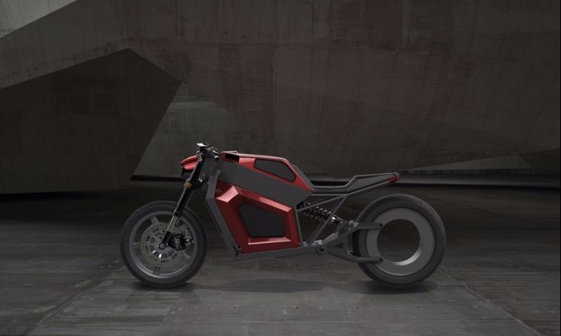 Finse elektrische motorfiets RMK E2