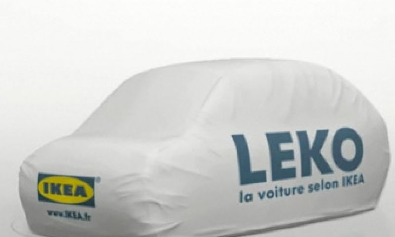 Ikea flatpack met auto