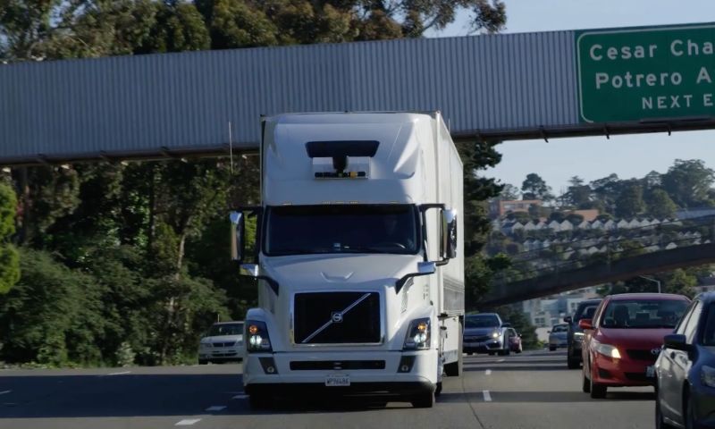 Video: Uber toont zijn nieuwste autonome truck