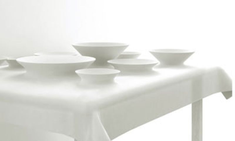 Afwasbaar servieskleed van siliconen