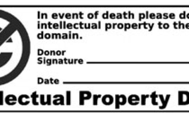 Donorcodicil voor intellectueel eigendom