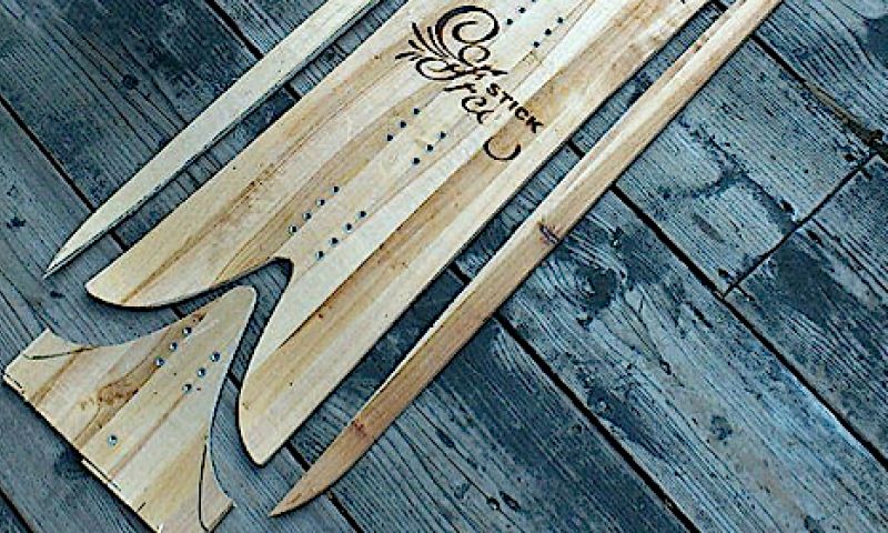 Zaag je eigen sneeuwsurfboard