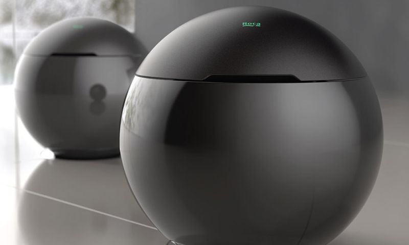 Dit concept toont het toilet van de toekomst