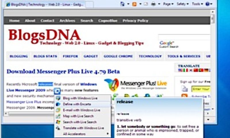 Microsoft verspreidt IE8