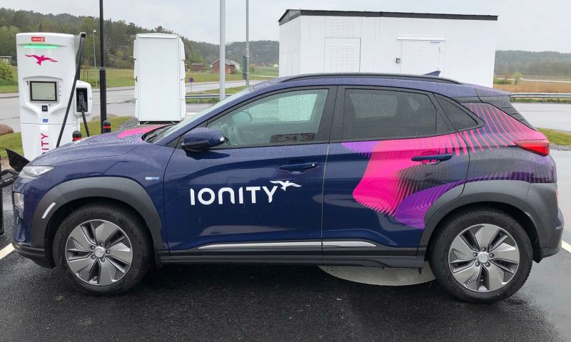 Ionity netwerk oplader opladen BMW Mercedes Ford Volkswagen Porsche kia