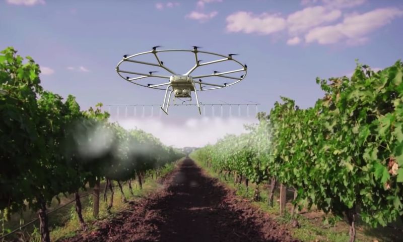 Volodrone transportdrone kan vracht tot 200 kg tillen