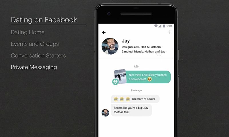 Facebook kondigt functie voor dating aan