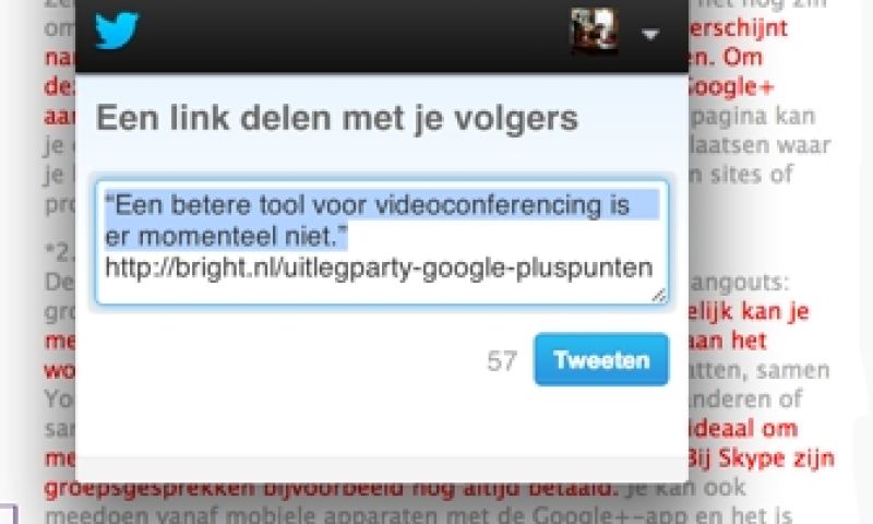 Tool zet beste citaat in lange tekst om tot tweet