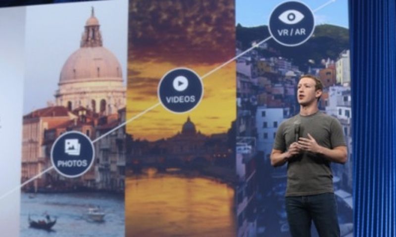 Facebook werkt aan virtualreality-app