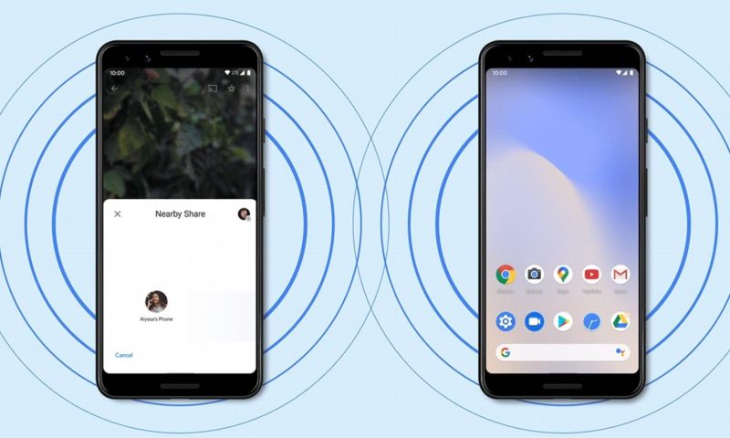Google stelt Androids AirDrop-tegenhanger Nearby Share beschikbaar