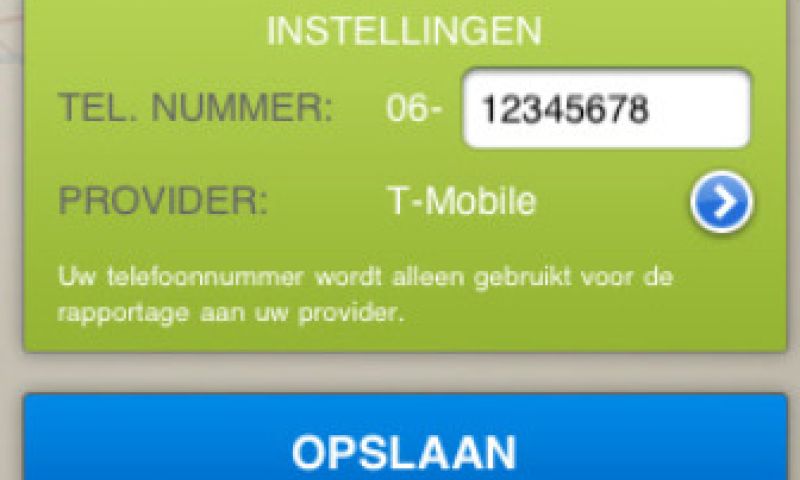 App meldt 3G-falen aan provider