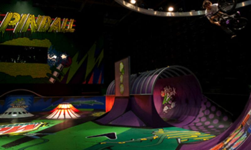 Skaten in een flipperkast