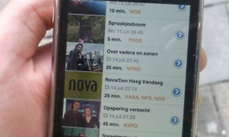 Uitzending Gemist en Johannes van Dam eindelijk in App Store
