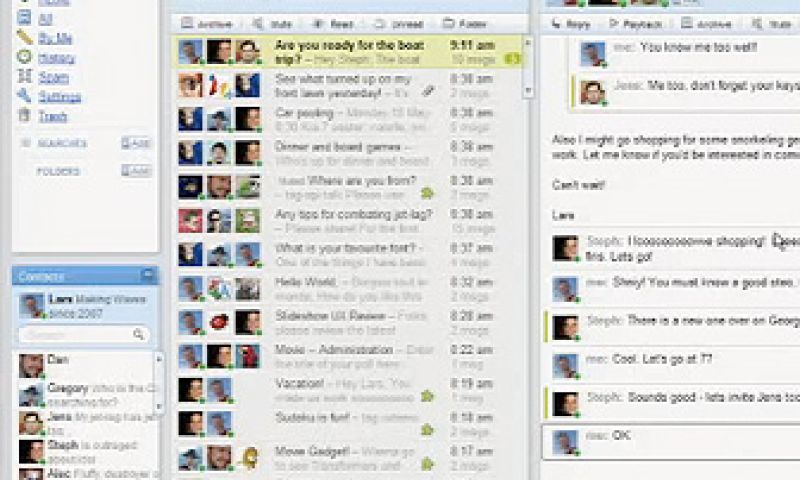 Wave combineert Google Talk, Gmail en Docs