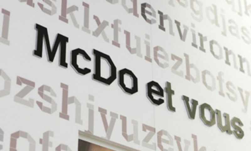 Nieuwe look Franse McDonald's