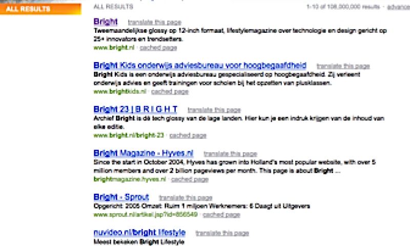 Google wil leren van Bing
