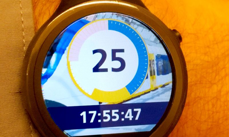 Conducteurs krijgen smartwatches: meer treinen op tijd?