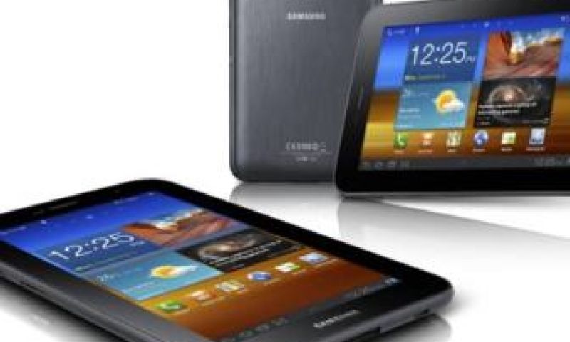 Samsung ververst kleinste versie Galaxy Tab