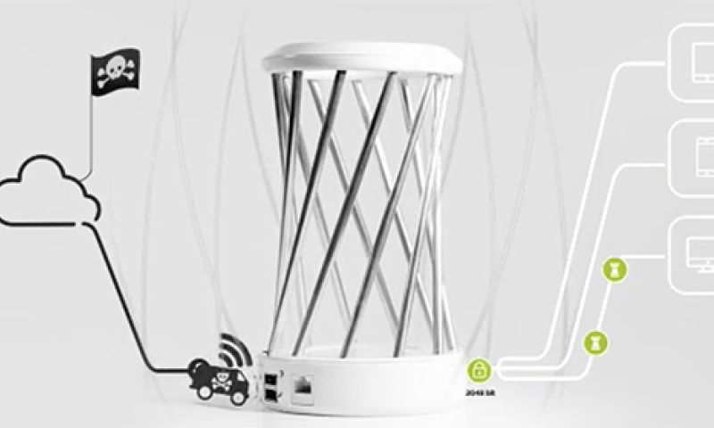 Met deze router ga je veilig op wifi in het café