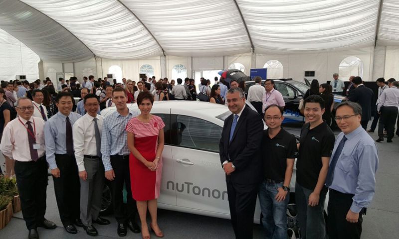 Zelfrijdende taxi's rijden al in Singapore