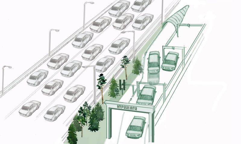 'Aparte rijbanen voor zelfrijdende auto's'