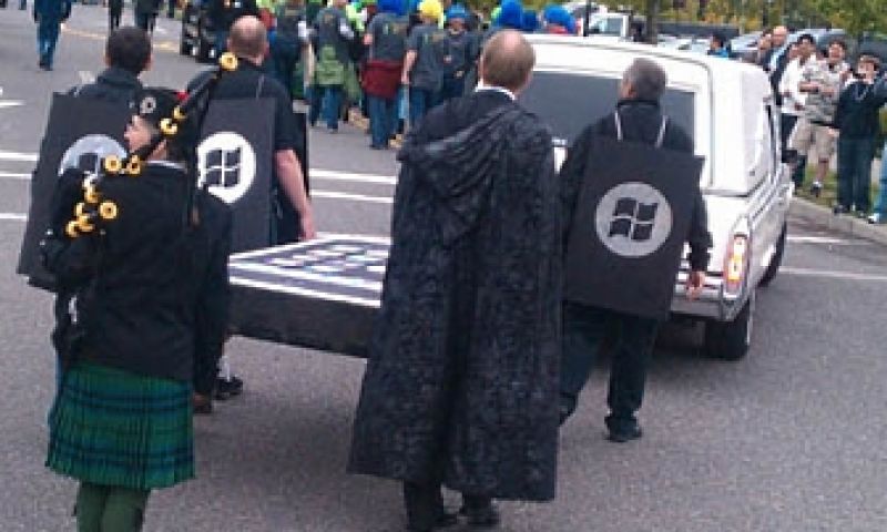 Microsoft begraaft iPhone alvast