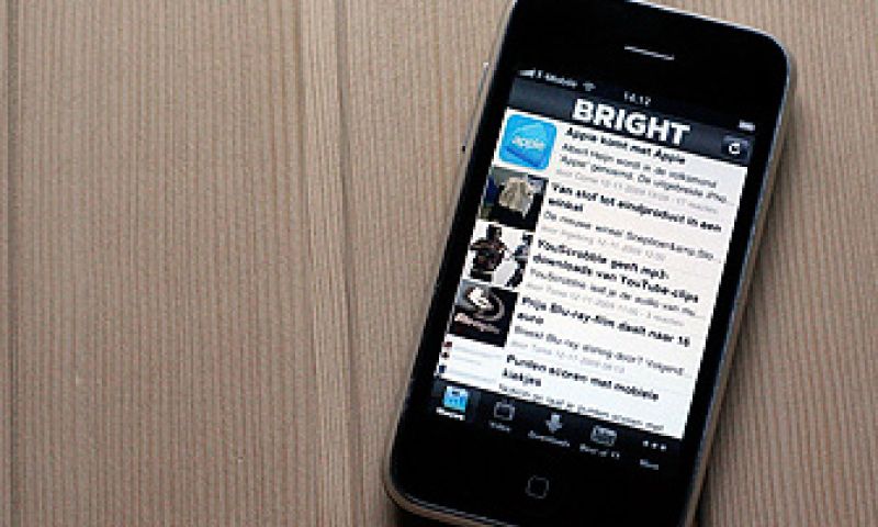 Bright app 10 duizend gebruikers in een week