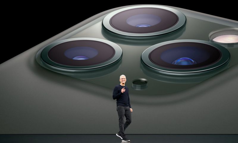 iPhoneverkopen stuwen Apple opnieuw naar hoge omzet