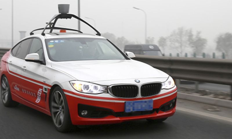 'Google van China' Baidu test zelfrijdende auto