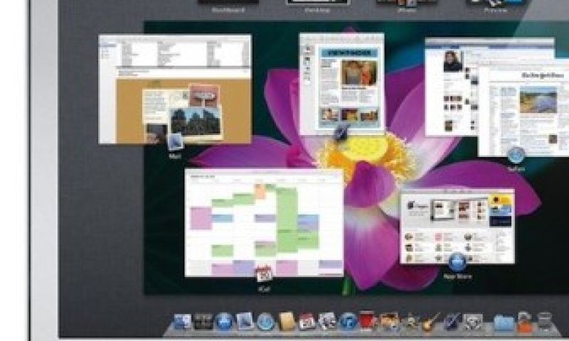 Mac OS X Lion geïnspireerd op iPad