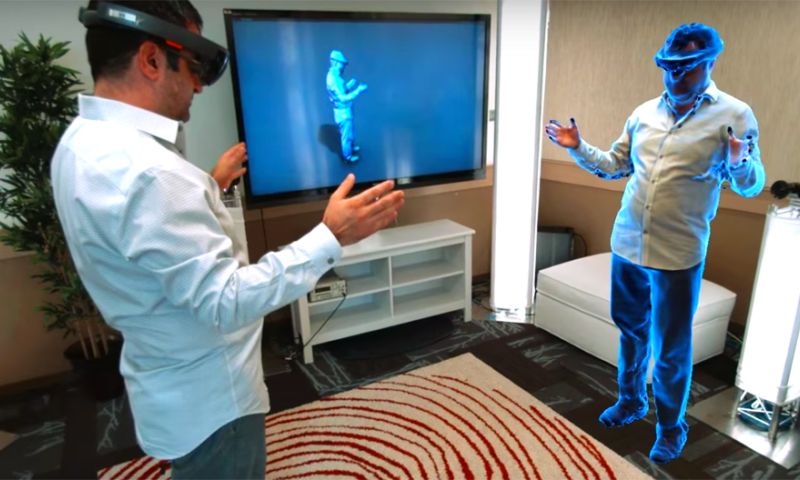 Na videobellen komt holoporteren