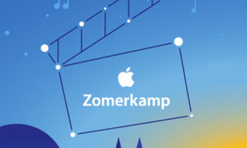 Op zomerkamp in de Apple Store