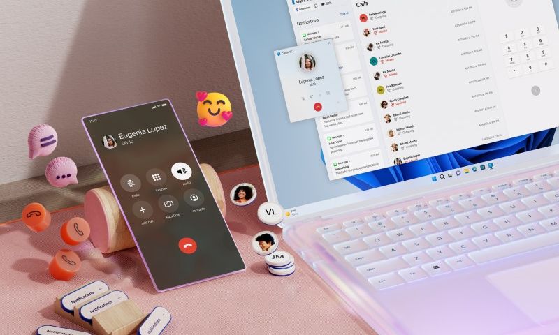iphone phone link windows app imessage