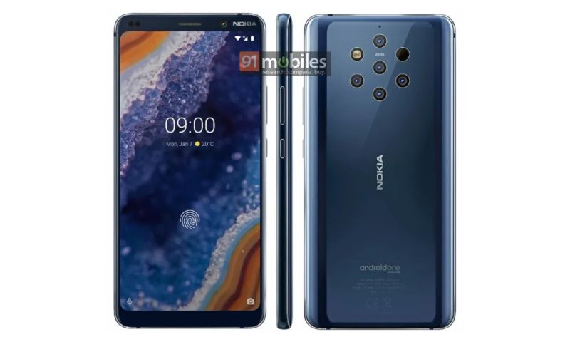 Nokia komt met telefoon met 5 camera's achterop