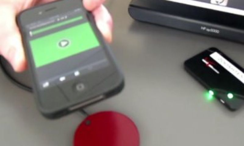 Mobiel betalen met ultrasoon geluid
