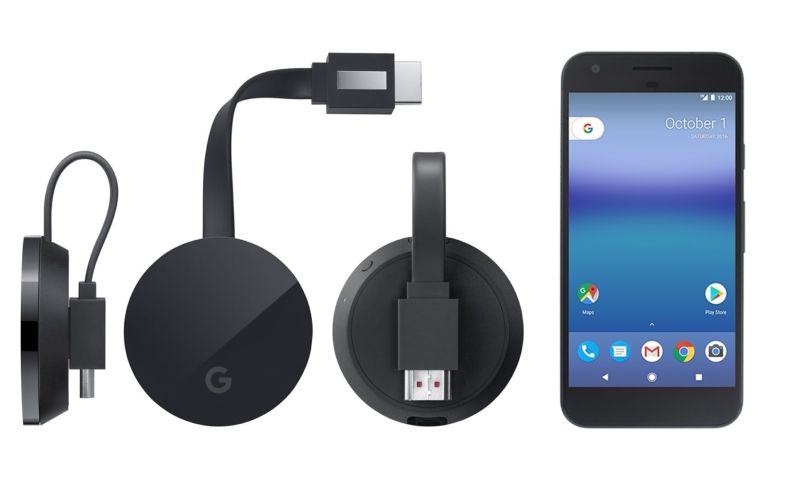 Google Pixel en Chromecast Ultra te zien op gelekte afbeeldingen