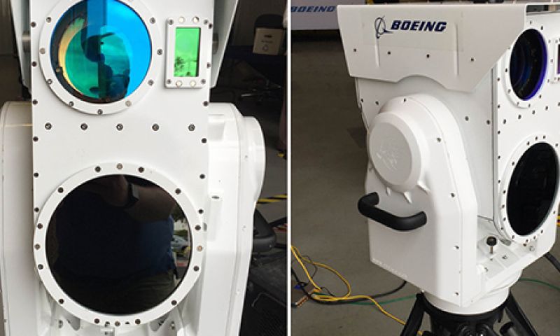 Boeing maakt een laserkanon om drones uit de lucht te knallen