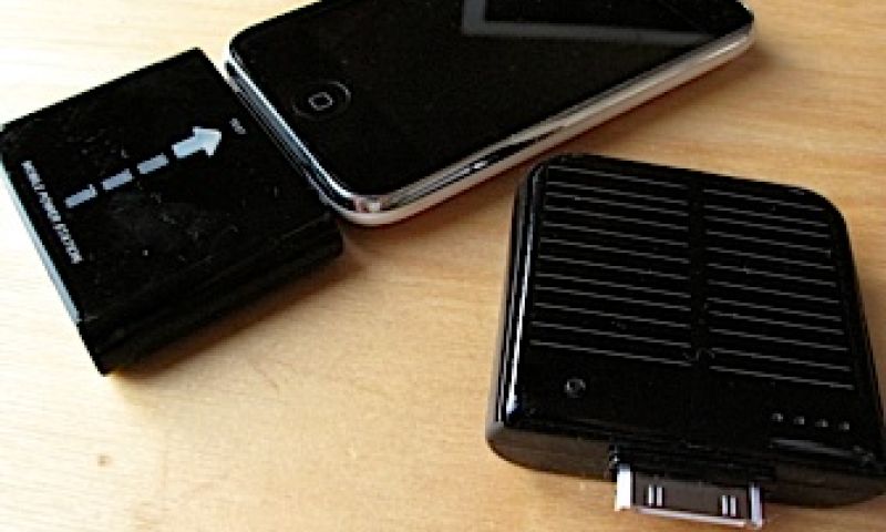 Deze iPhone-batterij houdt van zon