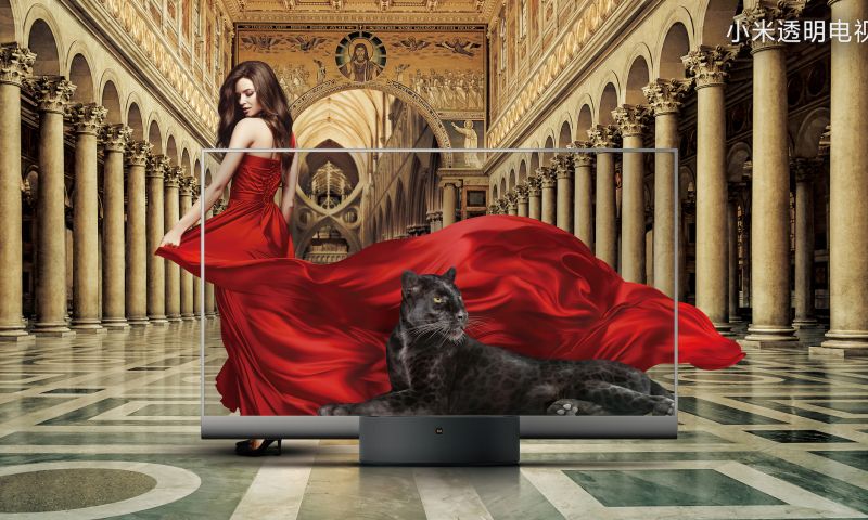 Xiaomi gaat transparante tv op grote schaal verkopen