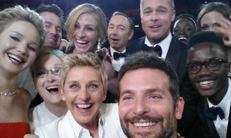 Dit is de meest geretweette foto ooit (en betaald door Samsung)