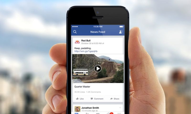 Facebook test autoplay-video's met geluid