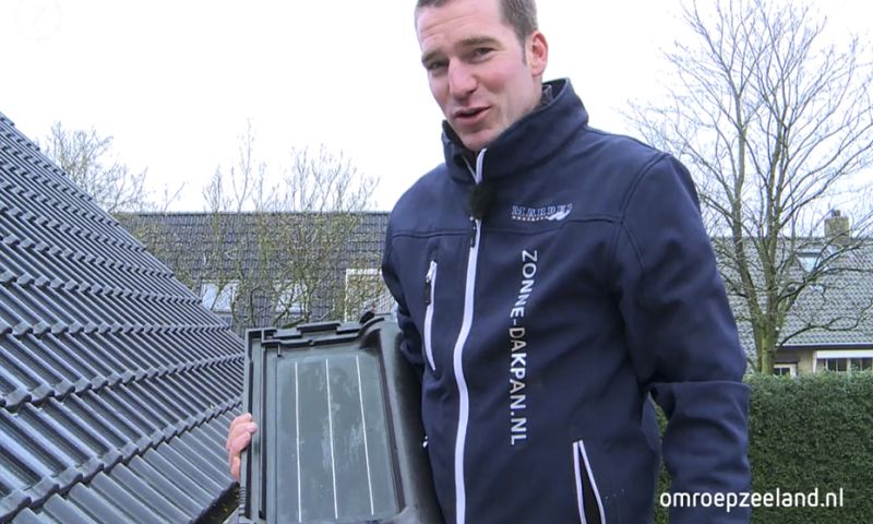 Nu in Yerseke: zonnedakpannen in plaats van panelen